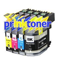 Brother LC227 / LC225XL Full Set Ink Cartridges Multipack Compatible