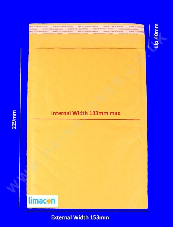 Padded Envelopes 153 x 229mm