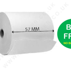 57 x 50mm Card Machine Roll BPA Free