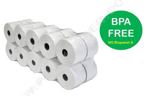 20 Rolls 57 x 50mm Card Machine Roll Thermal Paper - Prinktoner Ltd