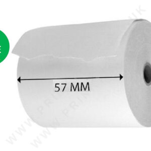 57 x 57mm Card Machine Roll Thermal Till Rolls BPA Free