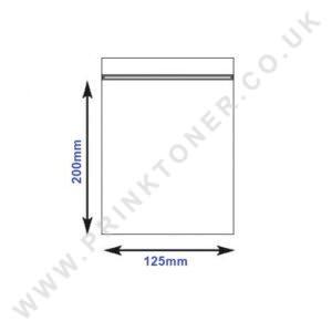 Grip Seal Bags 125 x 200mm