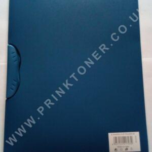 B shaped clip file folder