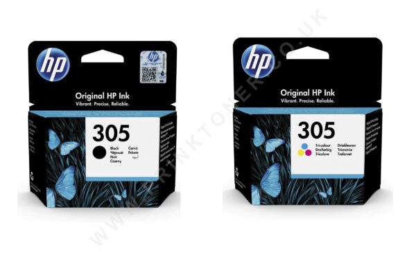 HP 305 Black and Tri-Colour