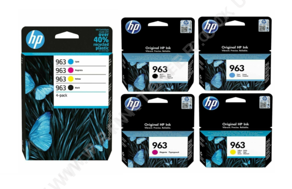 HP 963 BCMY Ink Cartridges Original - Prinktoner Ltd