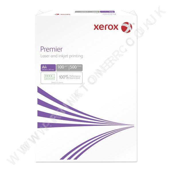 Xerox Premier A4 Paper 100gsm White 500 Sheets - Prinktoner Ltd