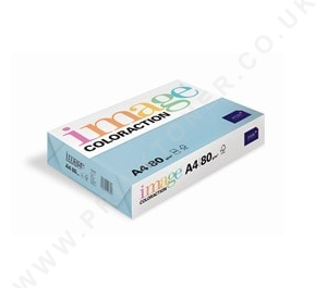 pale icy blue A4 80gsm