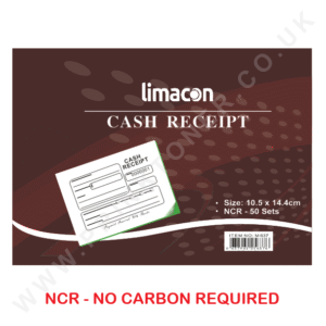 Carbonless Cash Receipt