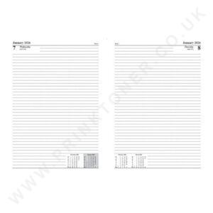 Desk Diary Day Per Page