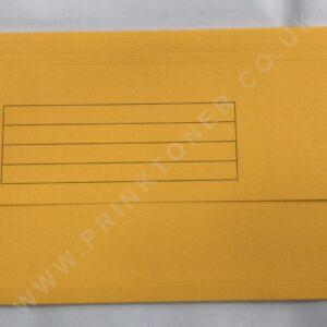 Document Wallet Yellow