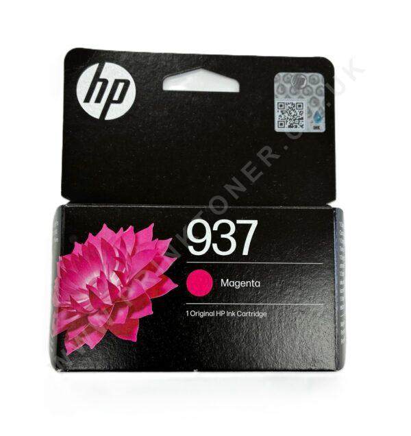 Hp 937 Cyan Original Ink Cartridge Cartucho De Tinta 1 Pieza(s