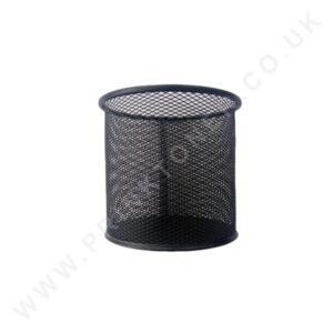 Pen Pot Wire Mesh Black
