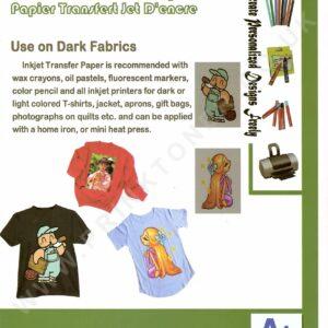 Transfer Paper for Dark Fabrics