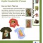 Transfer Paper for Dark Fabrics